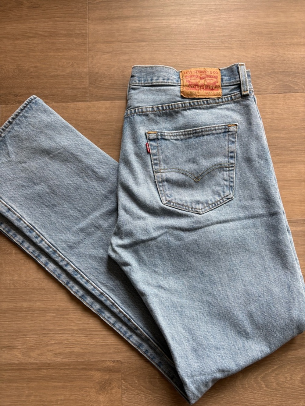 Levi's Light Wash 501 Jeans